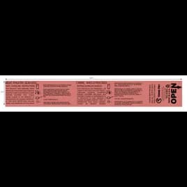 Bag Standard Size 15X20 IN LLDPE 0.6MIL Red 1500/Case