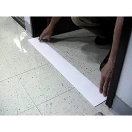 Stripper-Stop® Absorbent Control Strip 36X4.5 IN White Polyethylene Foam Fiber 10 Count/Pack 4 Packs/Case