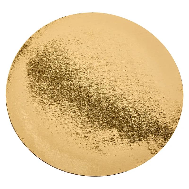 Cake Board 7 IN Paperboard Gold Round 200/Case