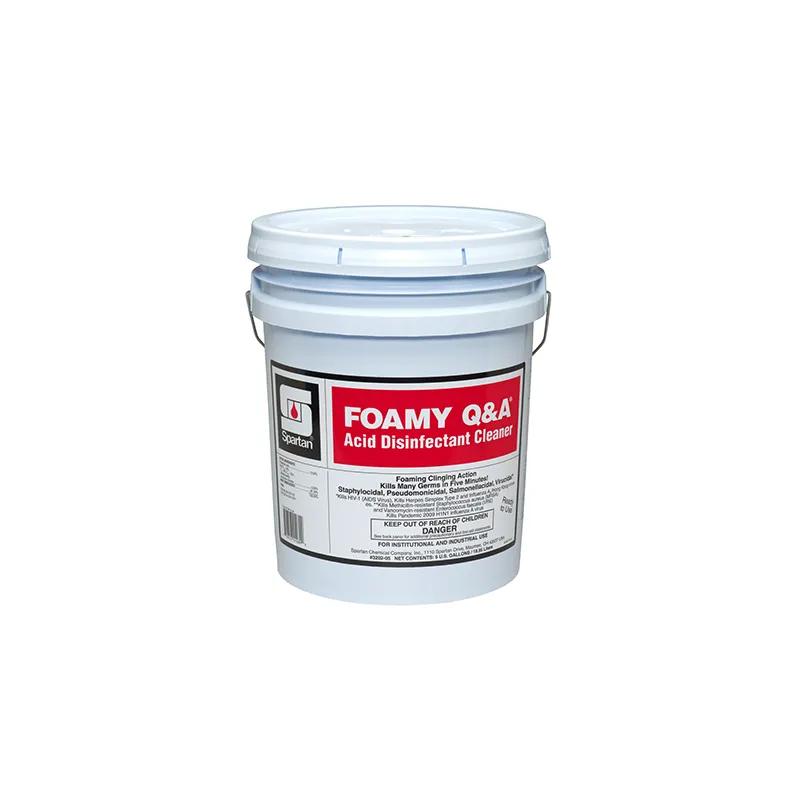 Foamy Q & A® Floral Citrus Disinfectant Cleaner 5 GAL Acidic Acid 1/Pail