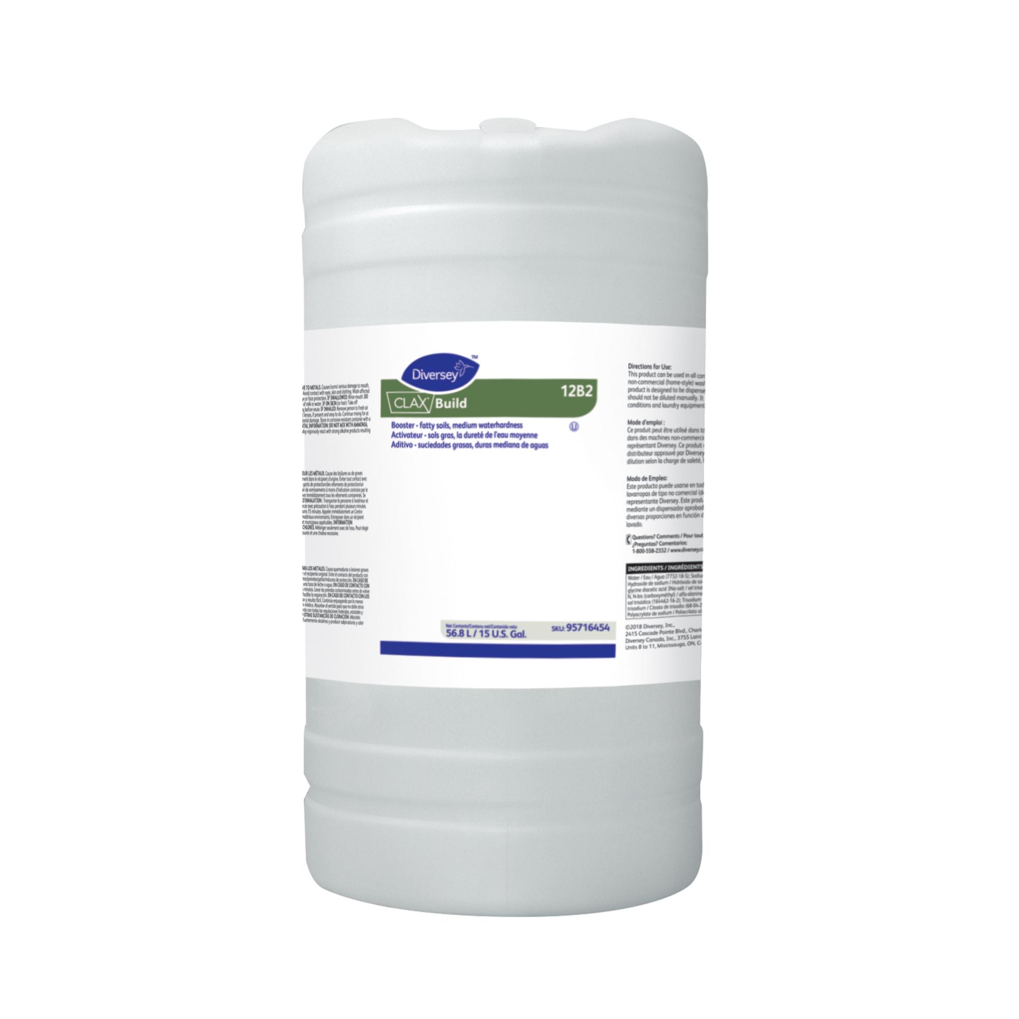 Clax® Build 12B2 Laundry Builder 15 GAL Liquid Kosher 1/Pail