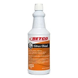 Citrus Chisel Citrus Scent Cleaner & Degreaser 32 OZ Multi Surface Alkaline Concentrate Liquid Foam 12/Case