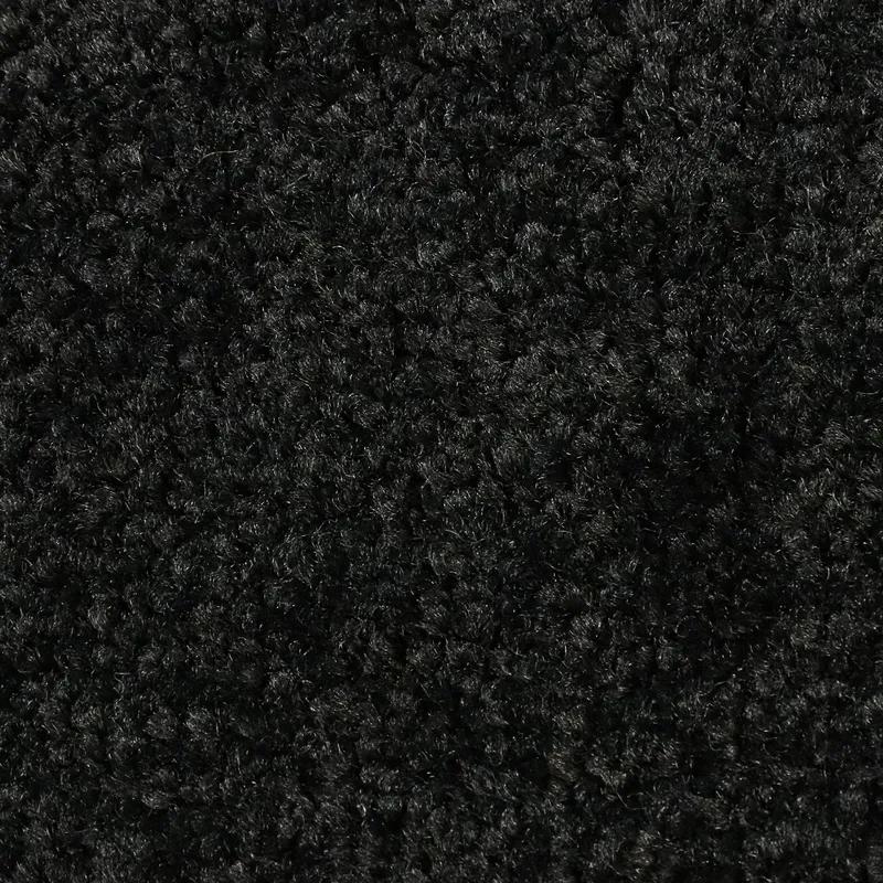 ColorStar® Entrance Mat 72X48X0.375 IN Black PET) Yarn Nitrile Rubber With Nitrile Rubber Smooth Backing 1/Each