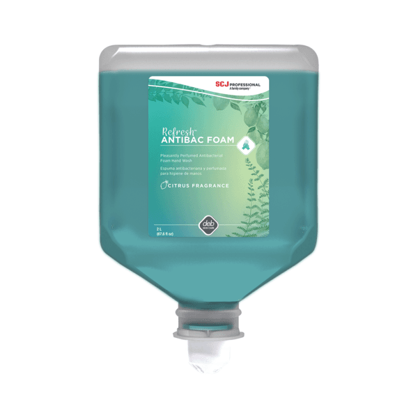 Refresh Hand Soap Foam 2 L Citrus Scent Antibacterial 4/Case