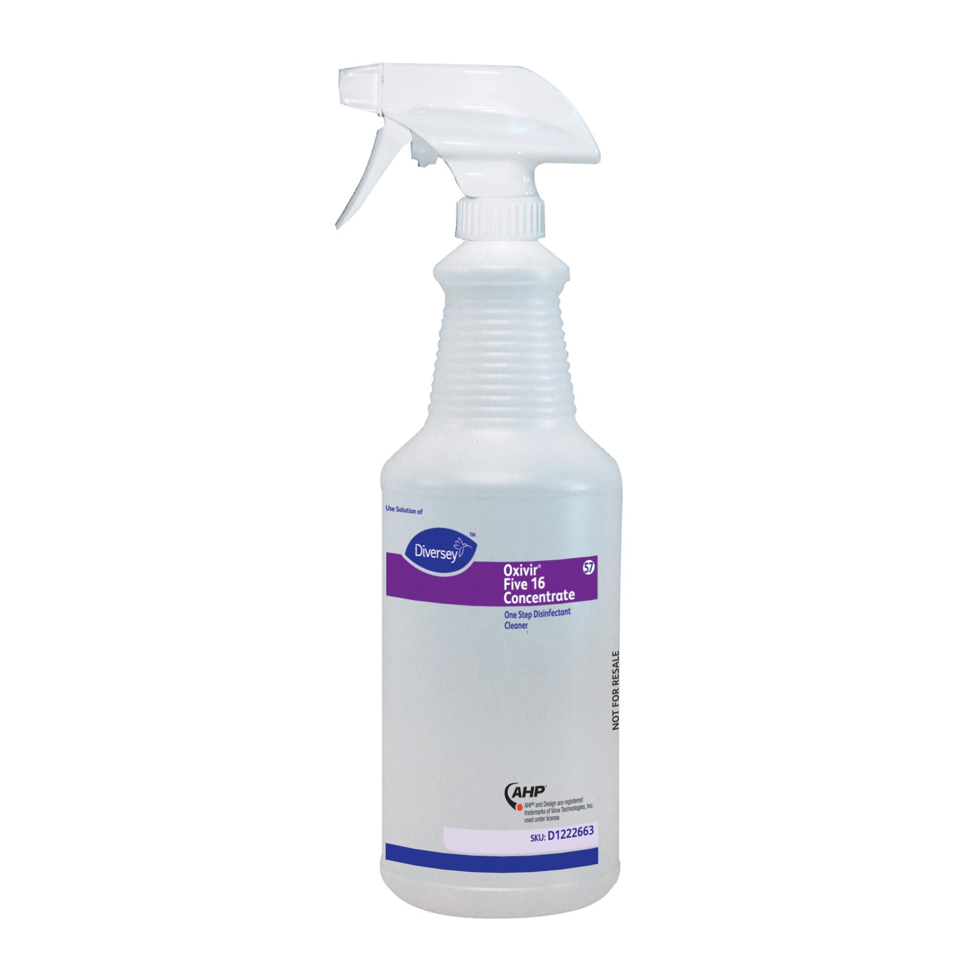 Oxivir® Five 16 Spray Bottle & Trigger Sprayer 32 OZ Empty 12/Case
