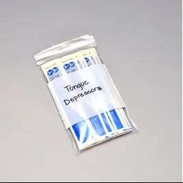 Bag 10X13 IN LDPE 2MIL Clear With Zip Seal Closure FDA Compliant Write-On Block 1000/Case