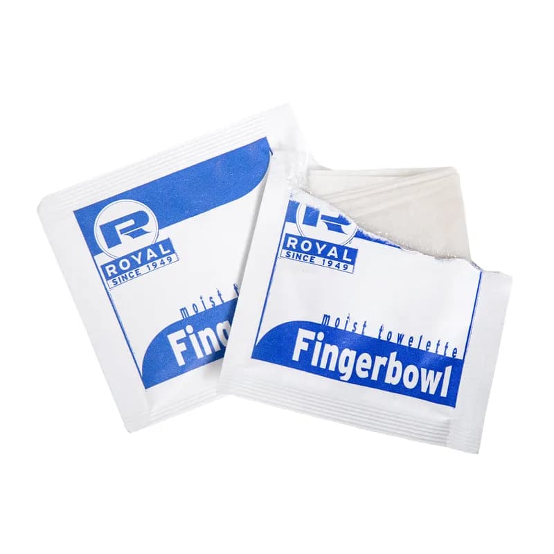 Fingerbowl Moist Towelette Wipe 1000 Sheets/Pack 1 Packs/Case 1000 Sheets/Case