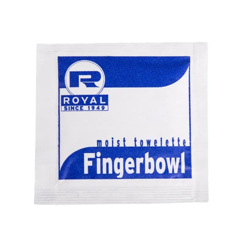 Fingerbowl Moist Towelette Wipe 1000 Sheets/Pack 1 Packs/Case 1000 Sheets/Case
