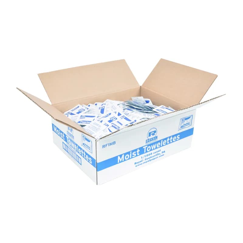 Fingerbowl Moist Towelette Wipe 1000 Sheets/Pack 1 Packs/Case 1000 Sheets/Case