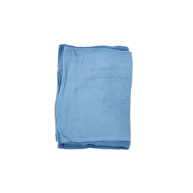 TaskBrand® Surgical Huck Towel 16X25 IN 10 LB Cotton Blue Low Lint 1/Case