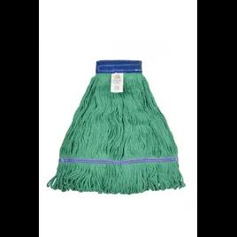 Mop Head Large (LG) Green Cotton Synthetic Blend 1/Each
