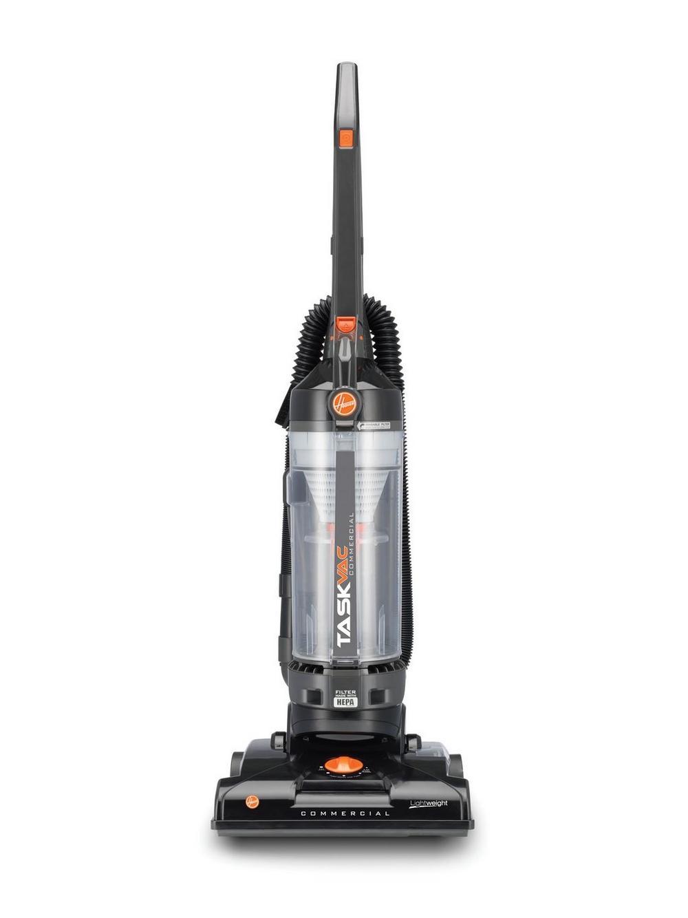 Commercial TaskVac Upright Vacuum 14IN 120 Volt With 35FT Cord Bagless Lightweight 1/Each