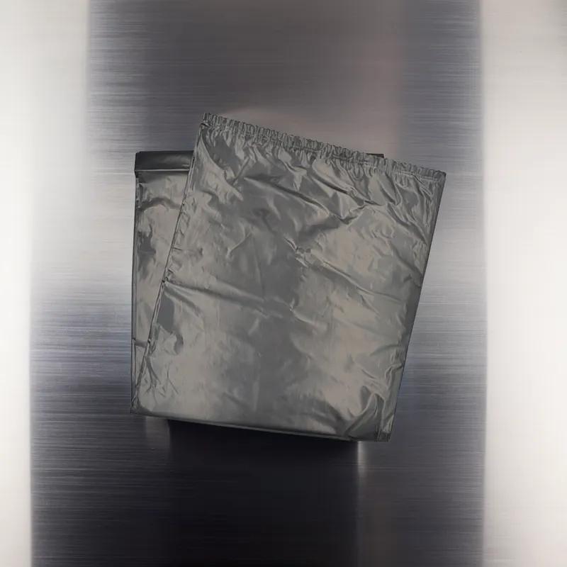 Can Liner 24X33 IN Black Plastic 12MIC 50 Count/Roll 20 Rolls/Case 1000 Count/Case