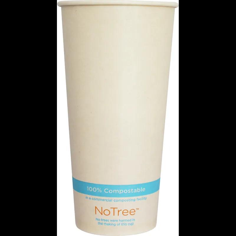 Cold Cup 22 OZ Sugarcane Beige 1000/Case