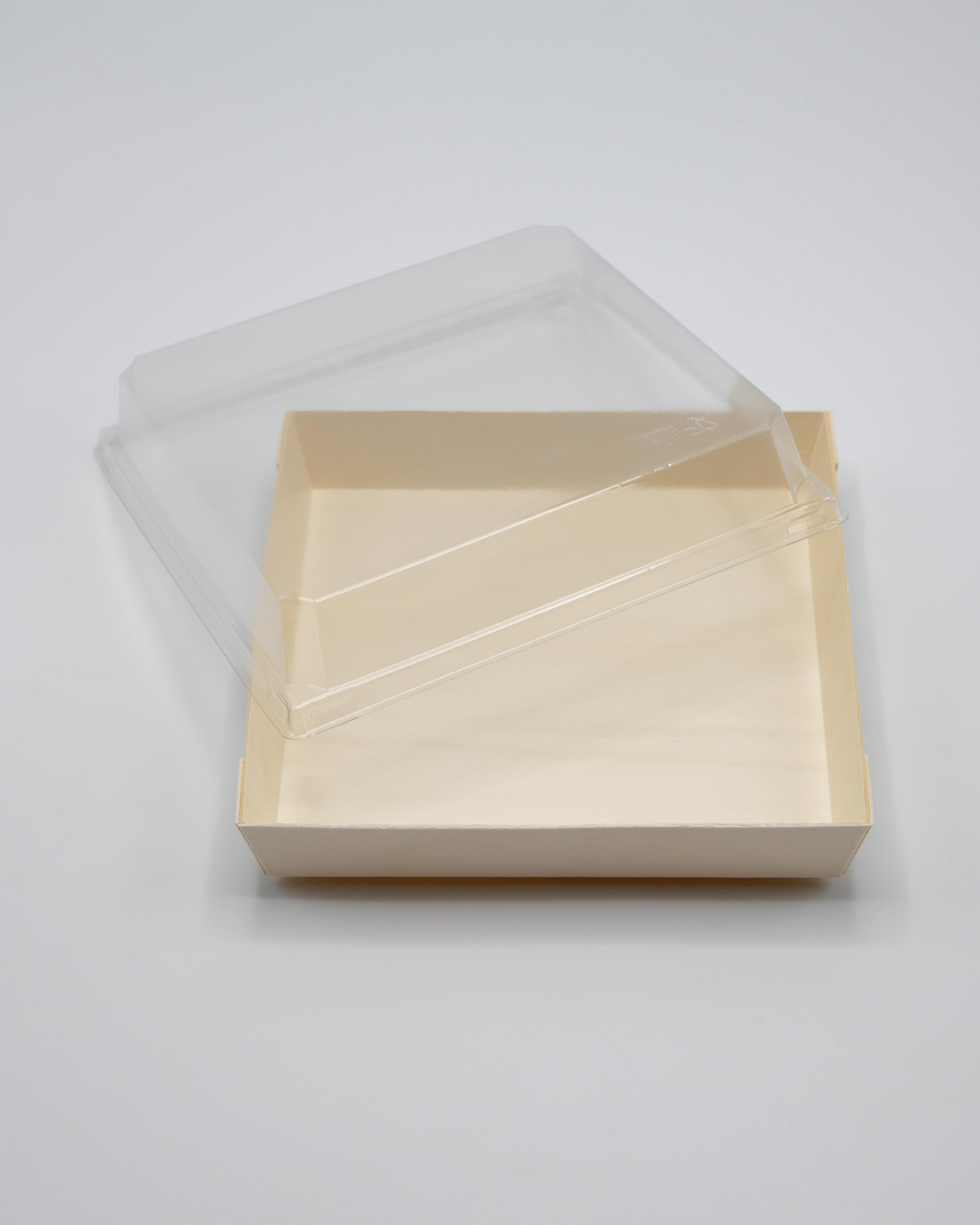 Food Tray 7X7 IN With Lid 100/Case
