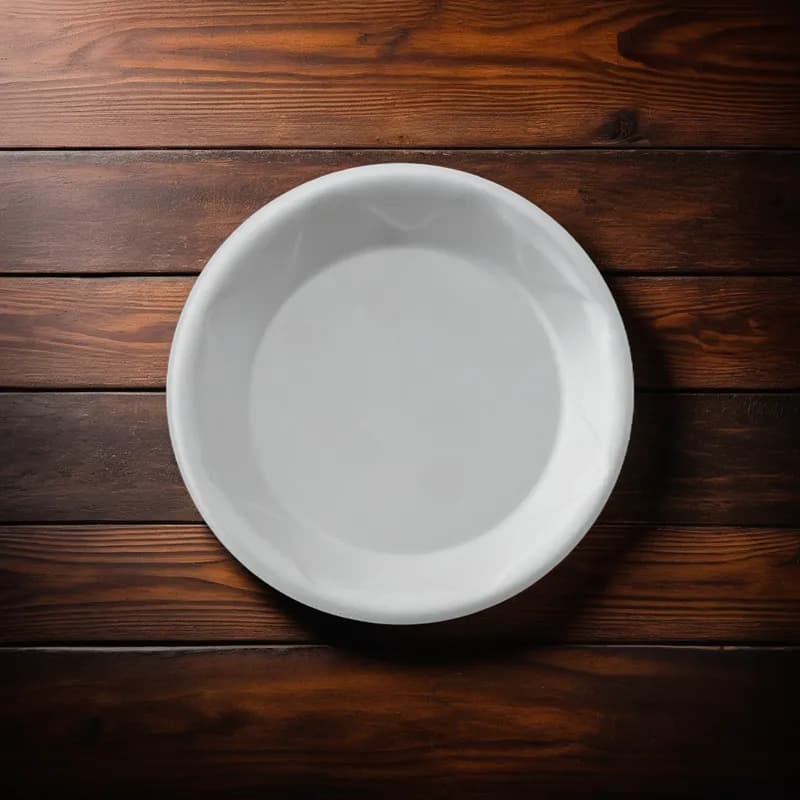 Plate 7 IN Foam White Round 1000/Case