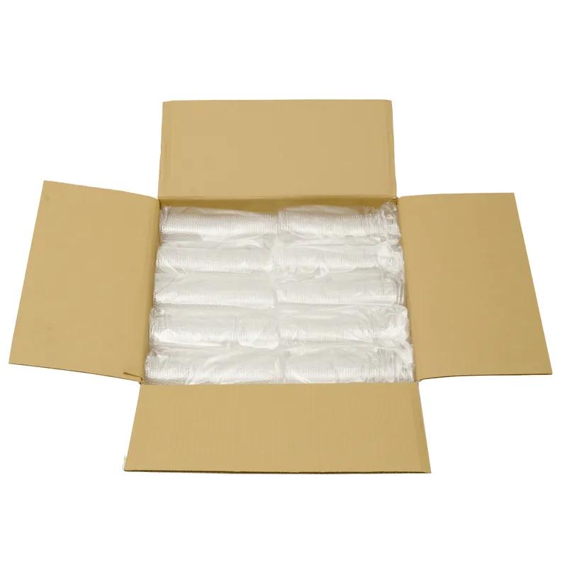 Super Sips Lid Flat 3.1 IN PET Translucent For 8-9-10 OZ Cup With Hole 1000/Case