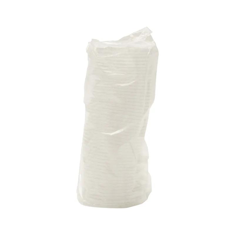 Super Sips Lid Flat 3.1 IN PET Translucent For 8-9-10 OZ Cup With Hole 1000/Case