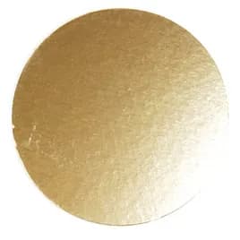 Cake Board 7.036 IN Paperboard Gold 200/Case