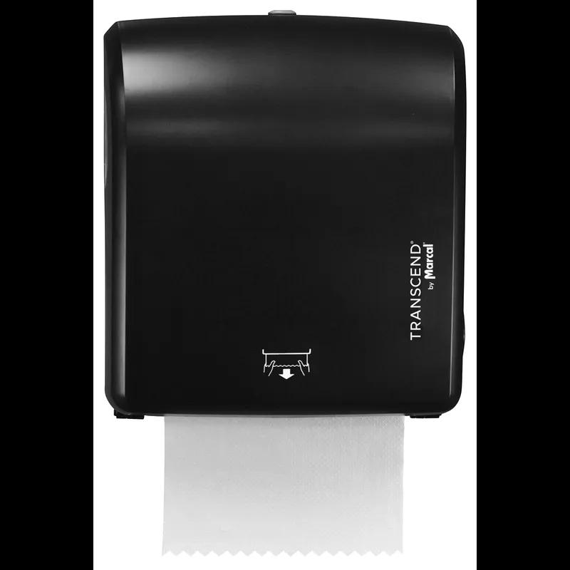 Transcend® Paper Towel Dispenser 863B 863N Plastic Black Mechanical Compact Hands Free Mini 1/Each