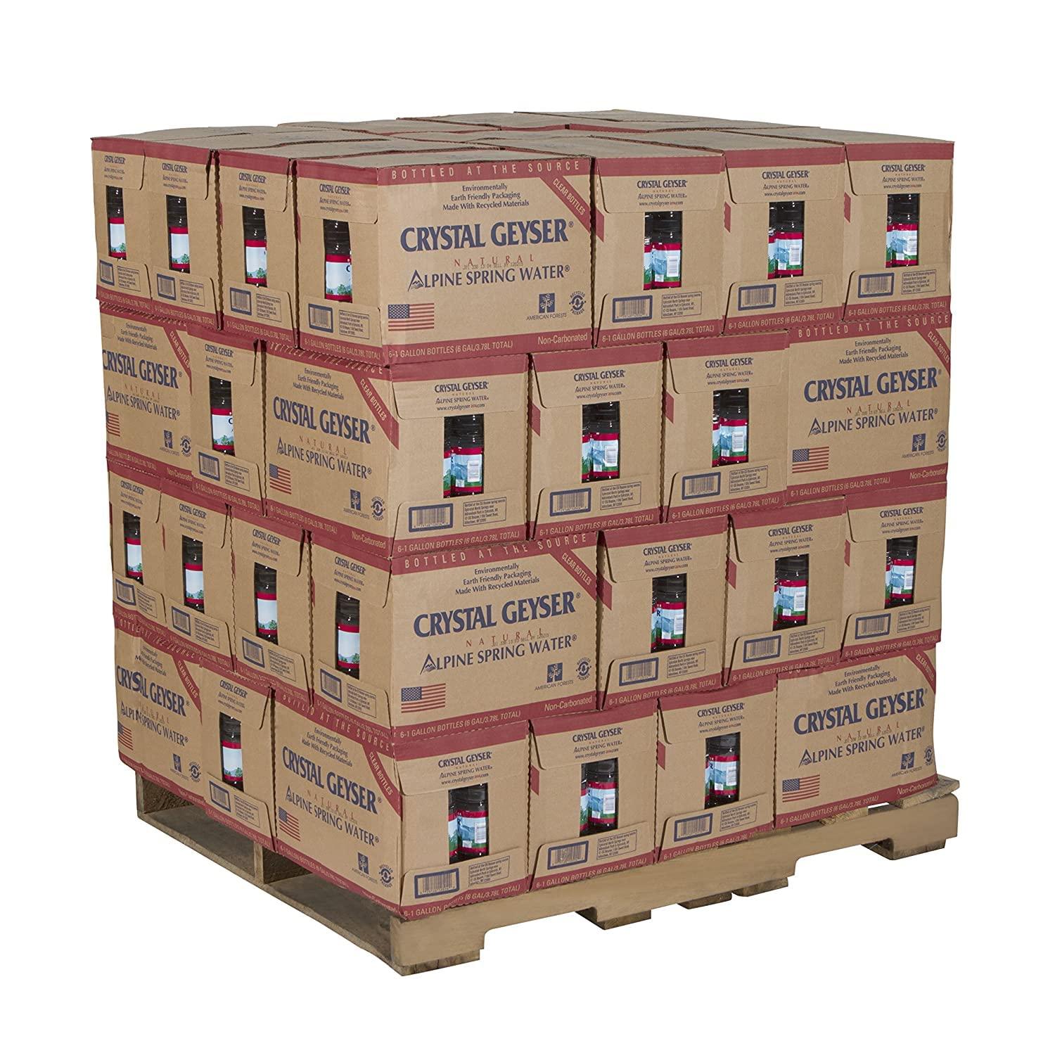 Crystal Geyser® Spring Water 1 GAL Spring 48/Pallet