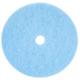 Scrubble® Burnishing Pad 27 IN Blue Polyester Fiber 5/Case