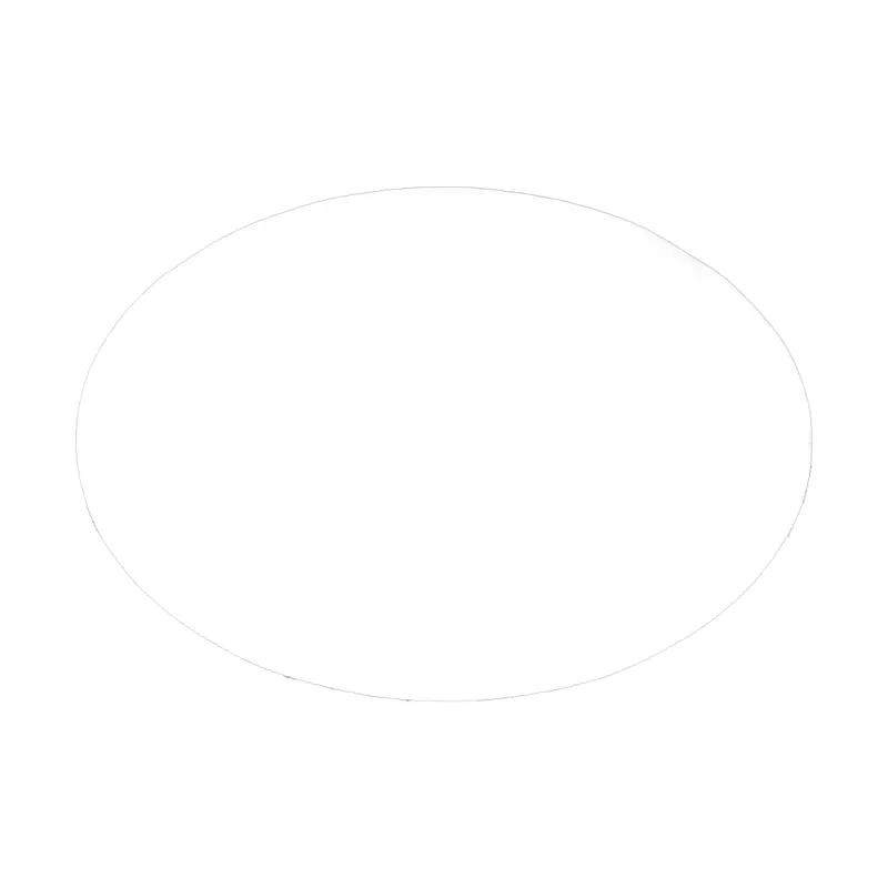 Cake Circle 8 IN Corrugated Paperboard White Round Grease Resistant Single Wall 100/Case