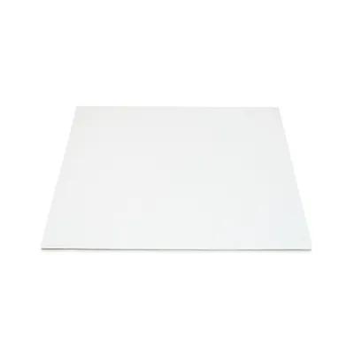 Cake Board 14X14 IN Corrugated Paperboard White Square 100/Bundle