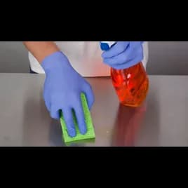 Examination Gloves Medium (MED) Blue 5g PVC Disposable Powder-Free 100 Count/Pack 10 Packs/Case 1000 Count/Case