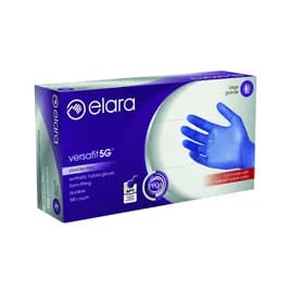 Examination Gloves Large (LG) Blue 5g PVC Disposable Powder-Free Stretch 100 Count/Pack 10 Packs/Case 1000 Count/Case