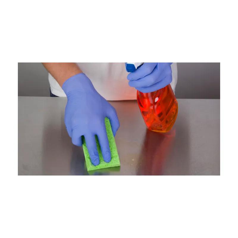 Examination Gloves XL Blue 5g PVC Disposable Powder-Free Stretch 100 Count/Pack 10 Packs/Case 1000 Count/Case