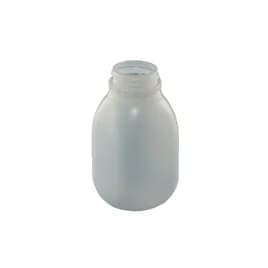 Bottle 8 OZ HDPE DBJ Finish Screw Top 500/Case