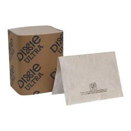 Dixie® Ultra Dispenser Napkins 9.9X6.5 IN Kraft Eco Print Paper 2PLY Single Fold Refill 250 Sheets/Pack 24 Packs/Case