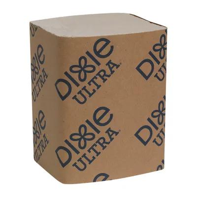 Dixie® Ultra Dispenser Napkins 9.9X6.5 IN Kraft Eco Print Paper 2PLY Single Fold 250 Sheets/Pack 24 Packs/Case