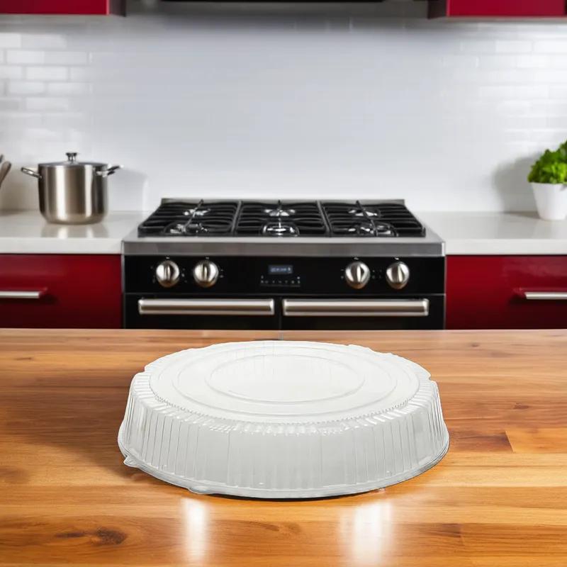 WNA CaterLine® Lid Dome 18X2.75 IN PET Clear Round For Tray 25/Case