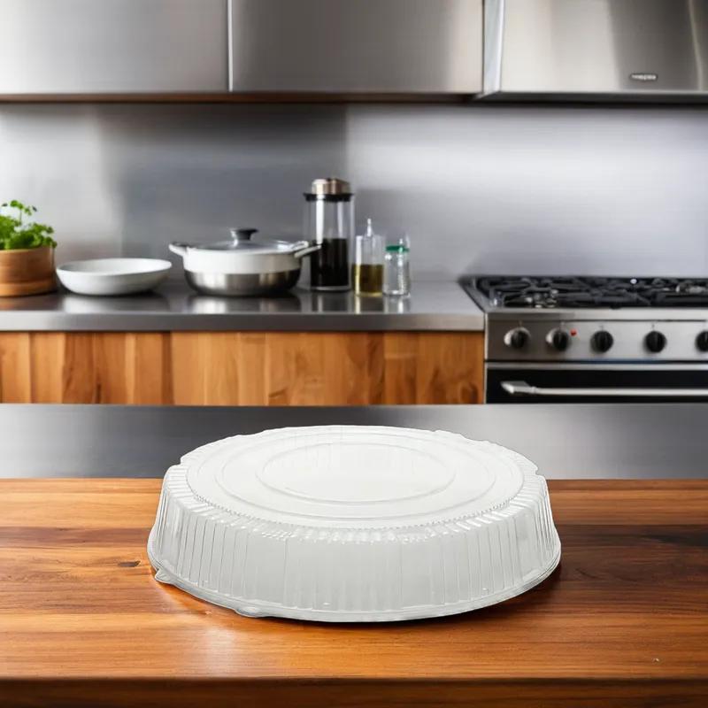 WNA CaterLine® Lid Dome 18X2.75 IN PET Clear Round For Tray 25/Case