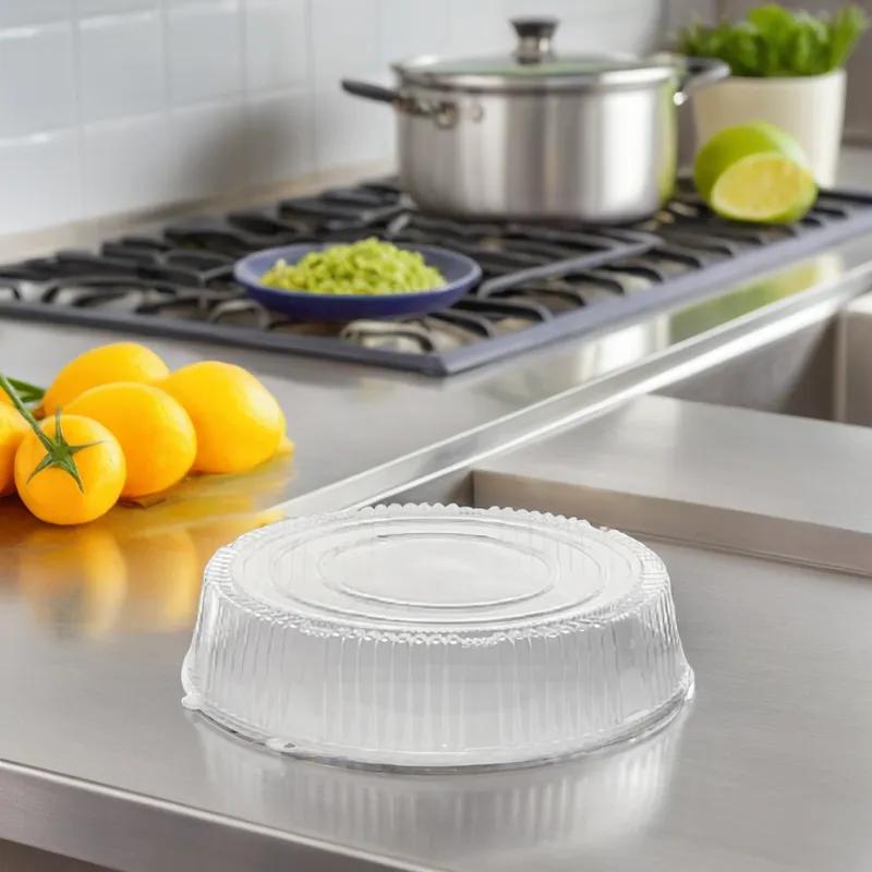 WNA CaterLine® Lid Dome 18X3.55 IN PET Clear Round For Container 25/Case