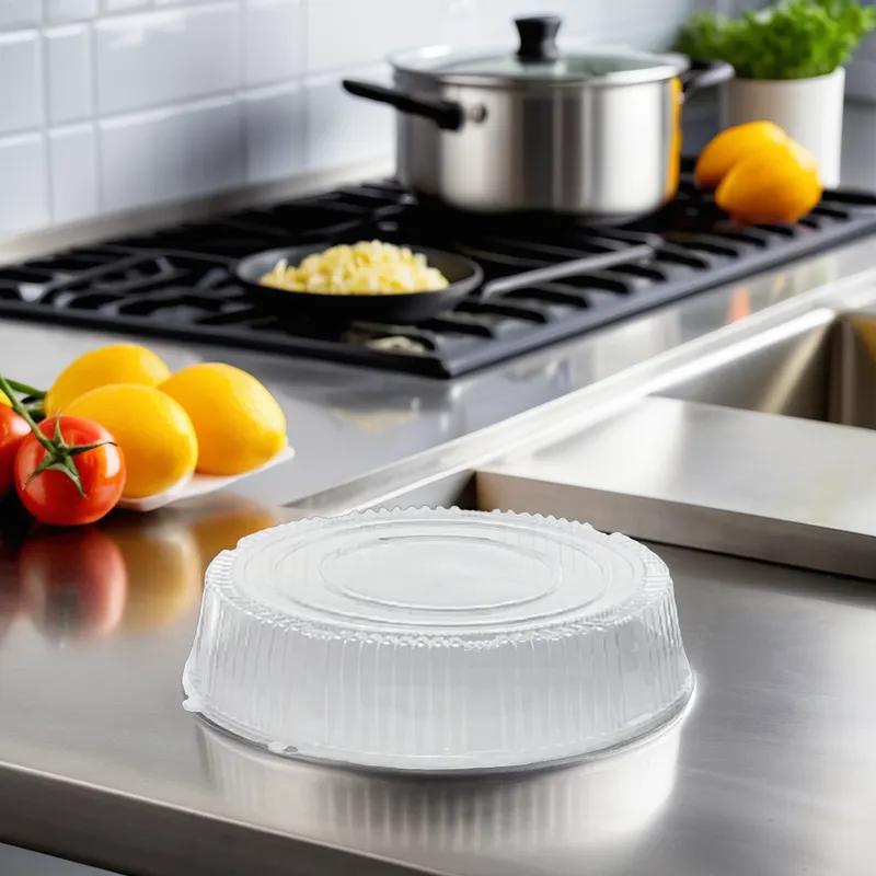 WNA CaterLine® Lid Dome 18X3.55 IN PET Clear Round For Container 25/Case
