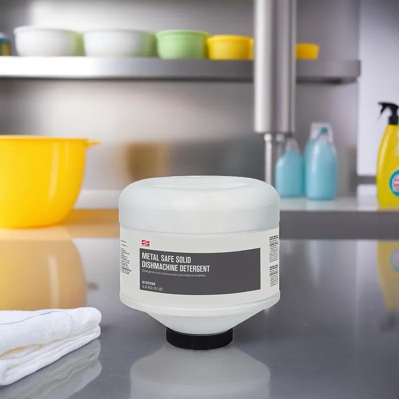 Dish Detergent 8 LB Powder Metal Safe 2/Case