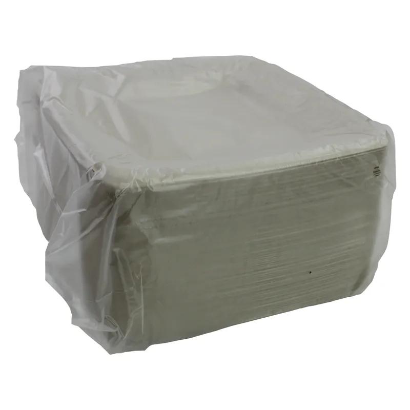 Plate 6X6 IN Pulp Fiber Kraft Square 300/Case