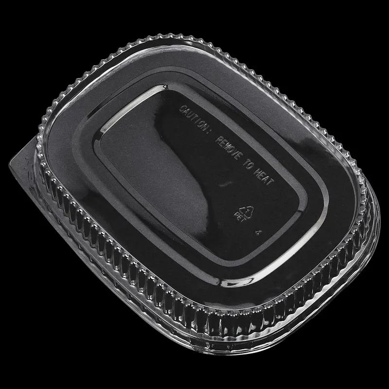 Victoria Bay Take-Out Container Base & Lid Combo With Dome Lid Small (SM) 22 OZ Aluminum Plastic Silver Clear 100/Case