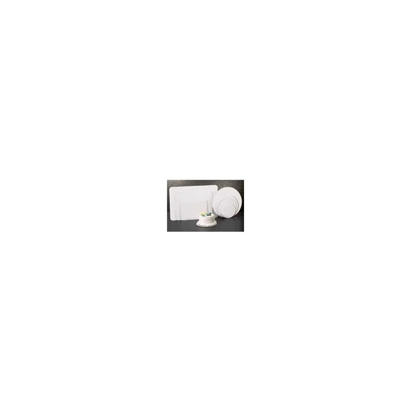 Cake Circle 9 IN Corrugated Paperboard White Grease Resistant 250/Case
