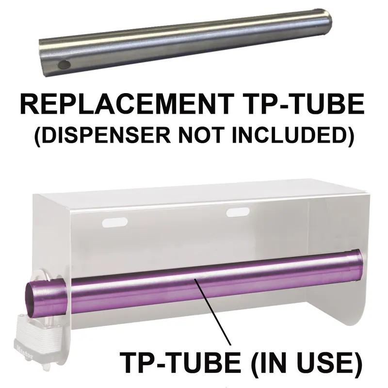 Toilet Paper Spindle Stainless Steel 2-Roll 1.13IN Roll 1/Each