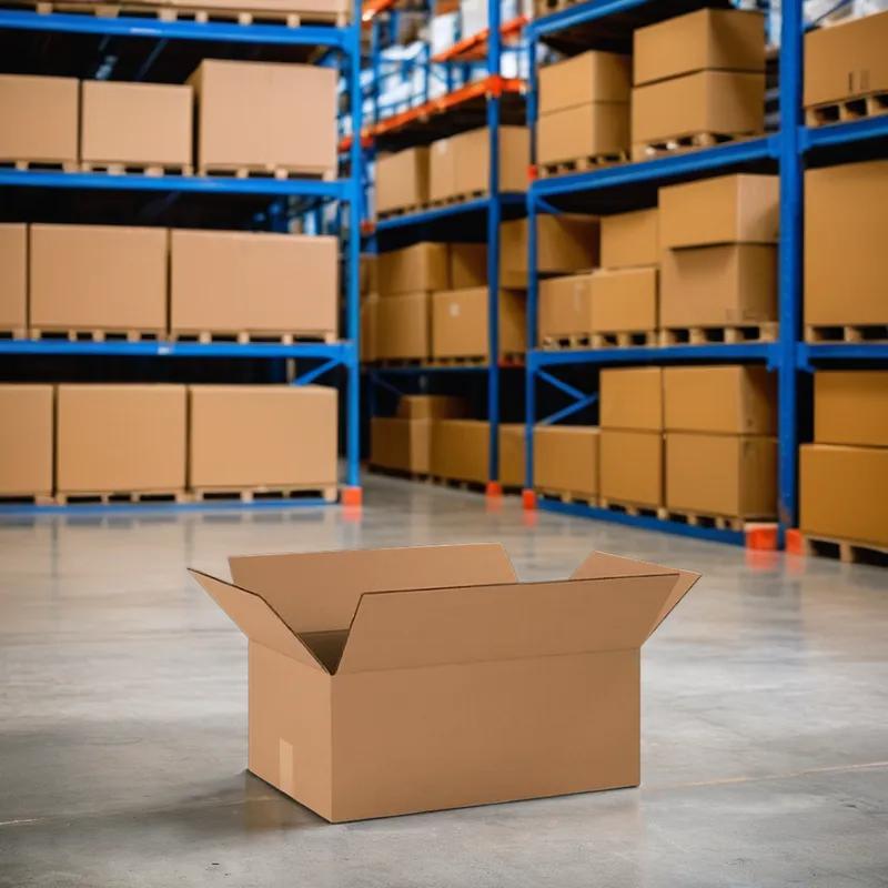 Regular Slotted Container (RSC) 19.5X13.25X8 IN Corrugated Cardboard 32ECT 1/Each