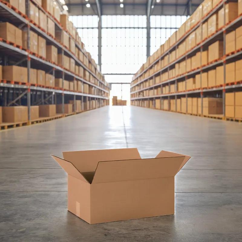 Regular Slotted Container (RSC) 19.5X13.25X8 IN Corrugated Cardboard 32ECT 1/Each