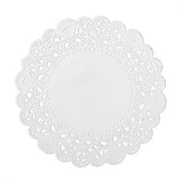 Doily 4 IN White Lace 1000 Count/Pack 10 Packs/Case 10000 Count/Case