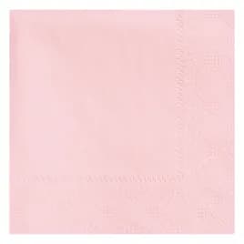 Beverage Napkins 9.5X9.5 IN Pink 2PLY 1/4 Fold Embossed 250 Count/Pack 4 Packs/Case 1000 Count/Case