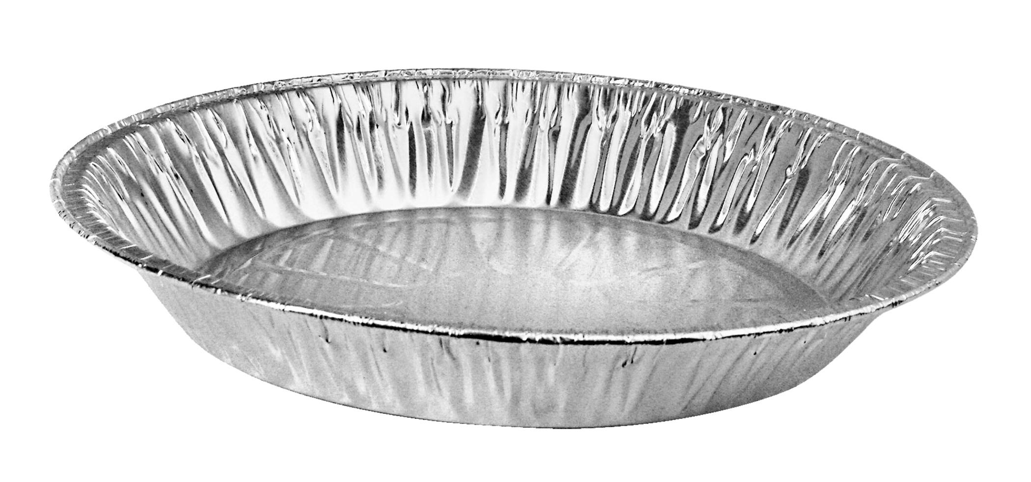 Pie Pan 9 IN Aluminum Silver Round Extra Deep 500/Case