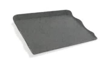 Room Service Tray 15X20 IN ABS Black With Antibacterial Protection Dishwasher Safe 12/Case