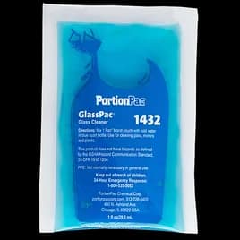 GlassPac® Fragrance Free Glass Cleaner 1 OZ Makes 1 QT 528/Case